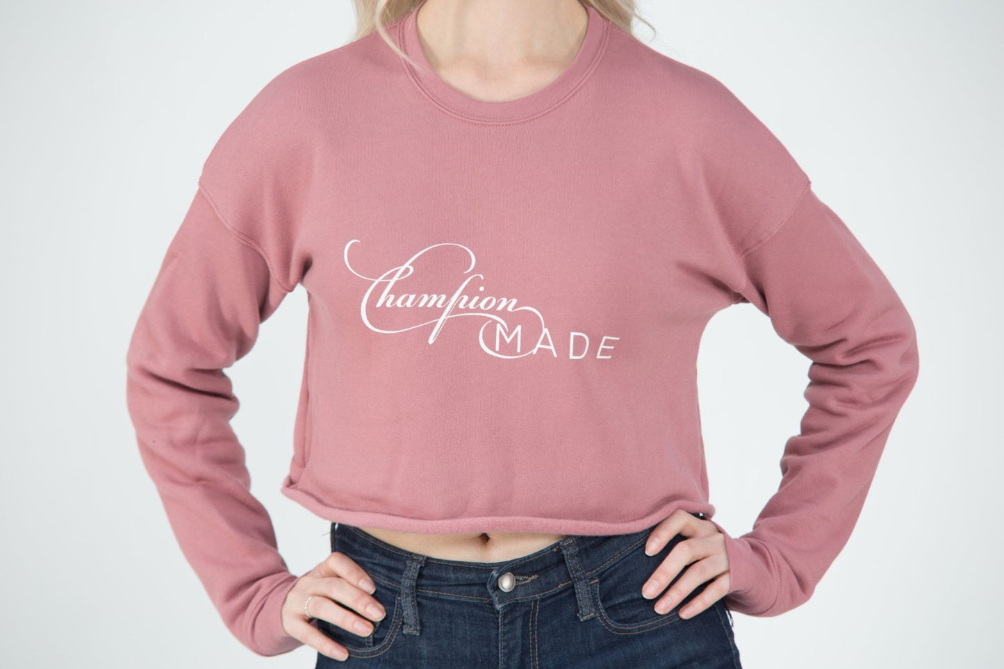 Champion Made Crop Sweatshirt