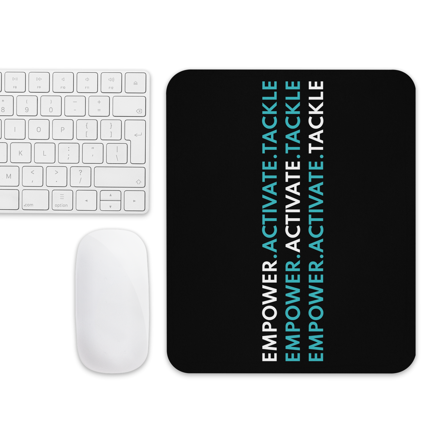 Black Step & Repeat E.A.T. Mouse pad