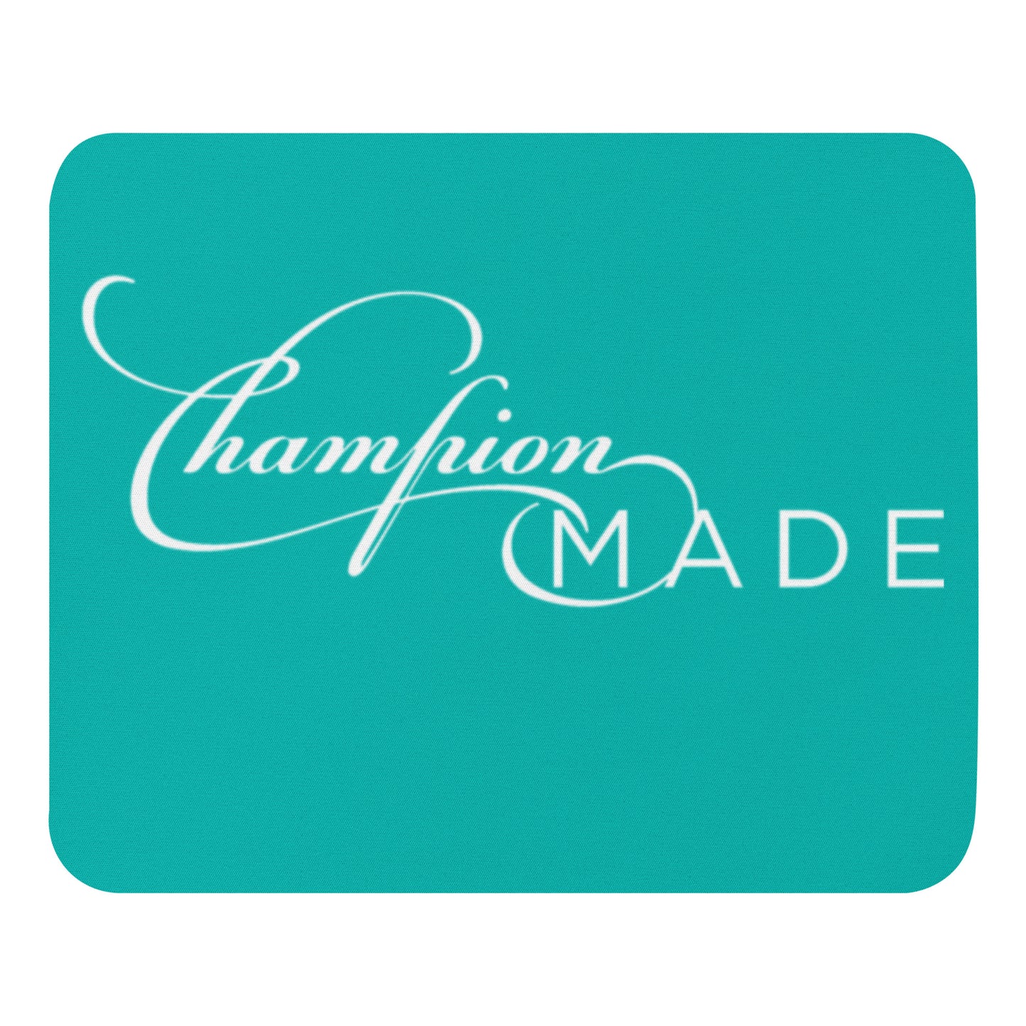 Iris Blue Champion Made Mouse pad
