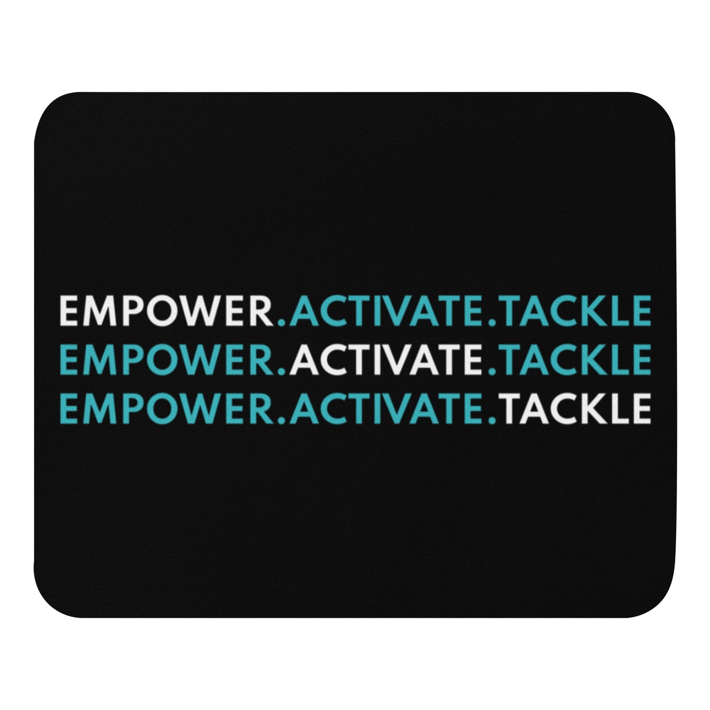 Black Step & Repeat E.A.T. Mouse pad