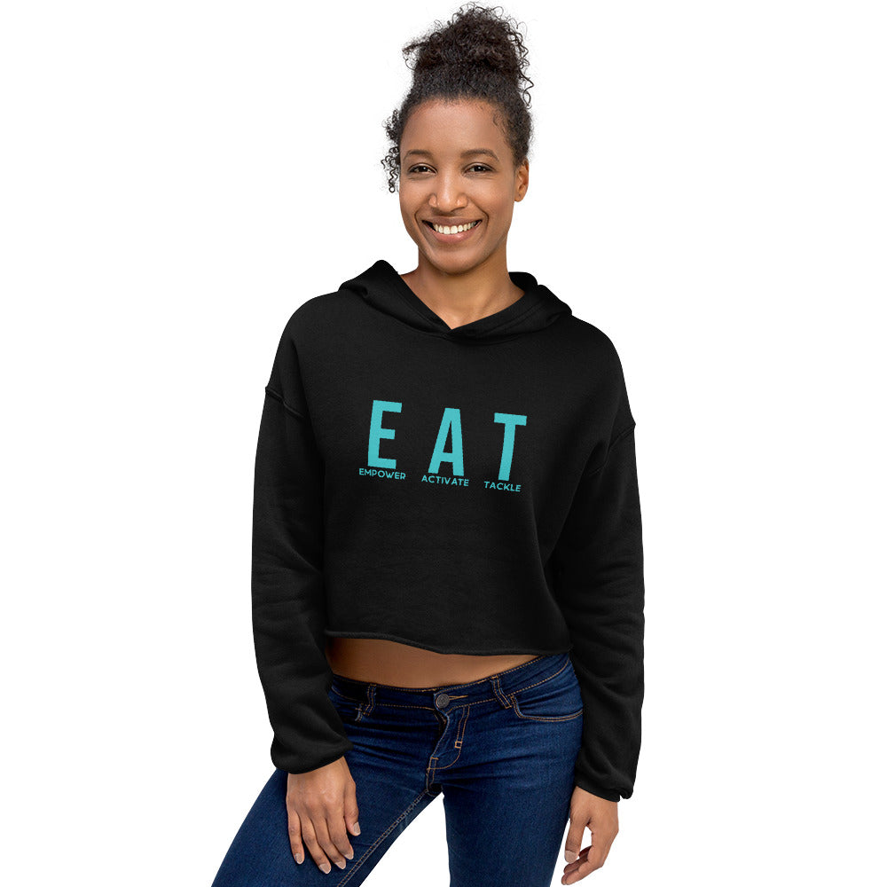 E.A.T. Crop Hoodie