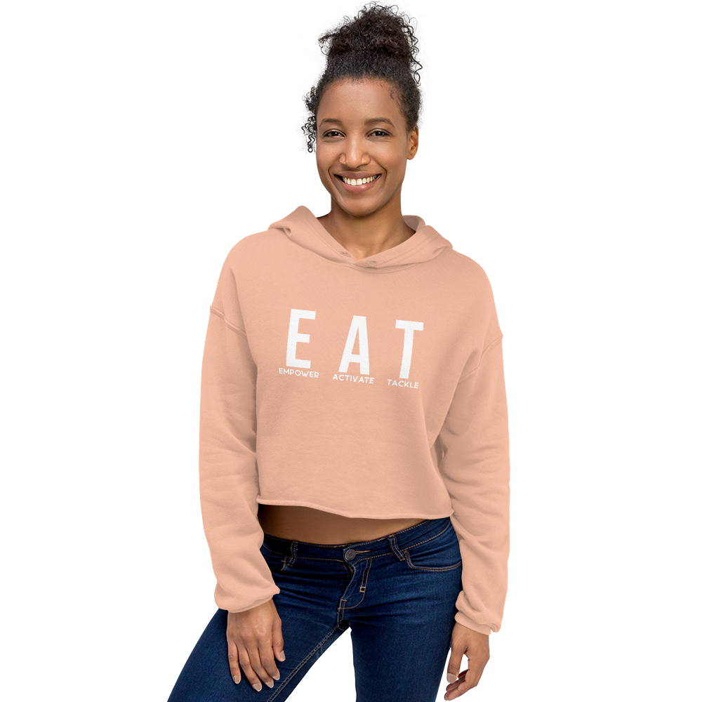 E.A.T. Crop Hoodie