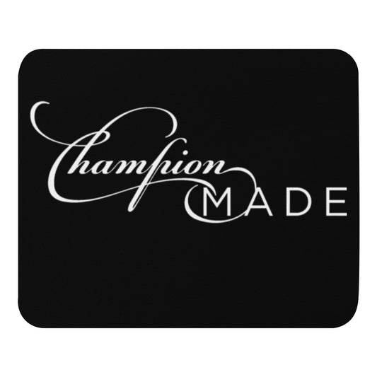 Champion Made Black Mouse pad